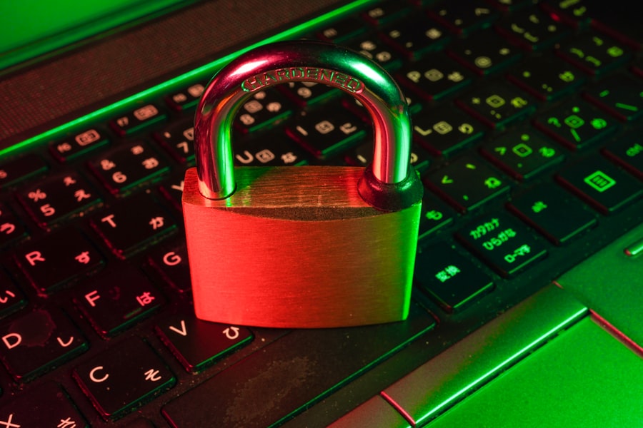 Privacy and VPN security concept